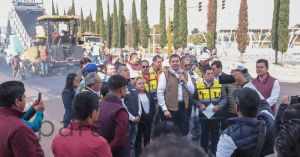 Transforma tren de pavimentaci&oacute;n vialidad, genera ahorro y conecta a Puebla