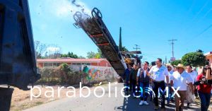 Supervisa Armenta trabajos de la carretera Iz&uacute;car de Matamoros&ndash;Los Limones