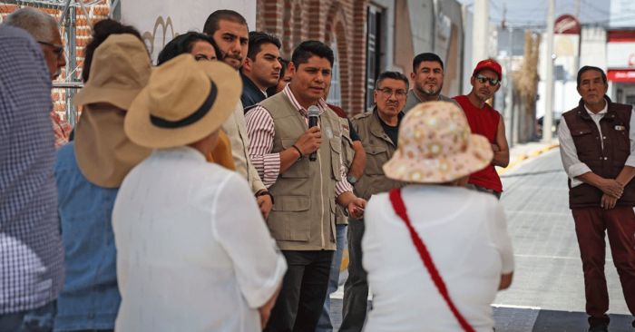 M&aacute;s infraestructura vial para familias de Cuautlancingo