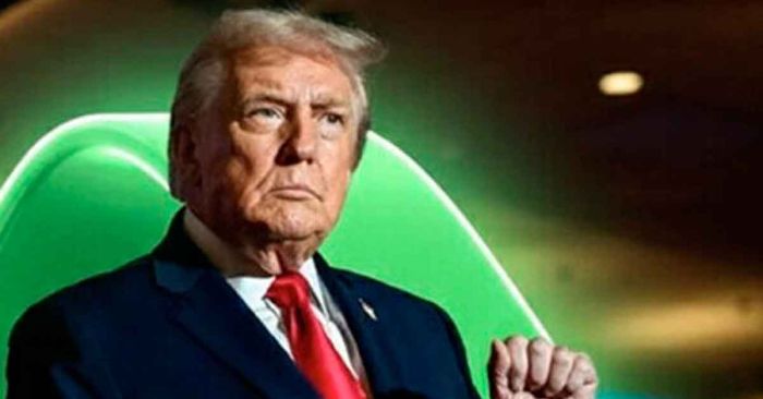 Dialoga Trump con la presidenta venezolana Delcy Rodr&iacute;guez