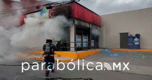 Incendia Oxxo en Clavijero; sin confirmar si est&aacute; ligado a muerte de "El Mencho"
