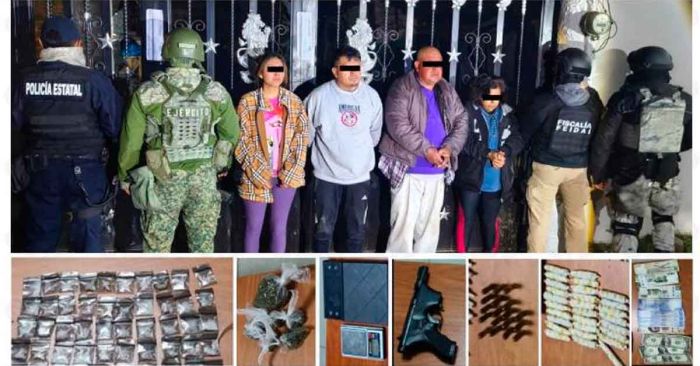 Desarticula FGE a la banda de &ldquo;El Cholo&rdquo; que operaba en San Pedro Cholula