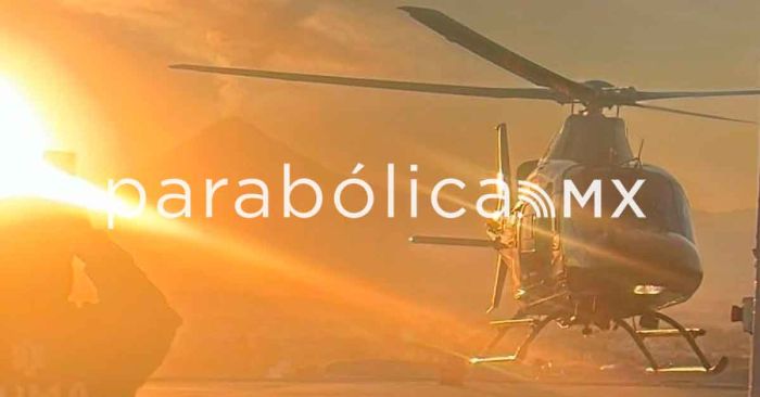 Traslada ambulancia a&eacute;rea a paciente en grave desde Tecamachalco a Puebla