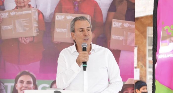 Refuerza Pepe Chedraui seguridad alimentaria con m&aacute;s de 2 mil despensas en Santo Tom&aacute;s Chautla