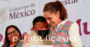 Construye la 4T derechos del pueblo: Sheinbaum en Acatzingo