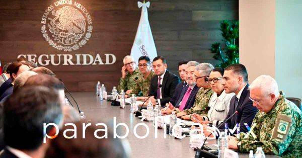 Recibe Harfuch a comitiva de FIFA para dialogar sobre la seguridad en la Copa del Mundo