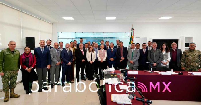 Se re&uacute;nen Sheinbaum y Armenta con l&iacute;deres empresariales en Puebla