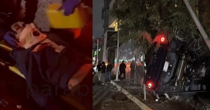 Provocan accidente j&oacute;venes ebrios en V&iacute;a Atlixc&aacute;yotl; muere motociclista