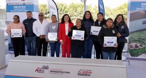 Refuerza Lupita Cuautle espacios educativos con nueva biblioteca en telesecundaria