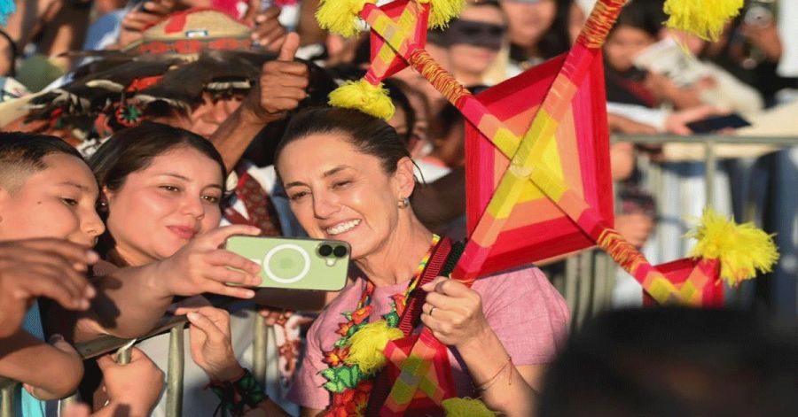 Somos gobierno del pueblo y seguimos avanzando: Claudia Sheinbaum