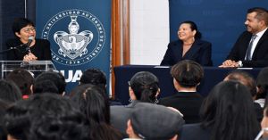 Preside Rectora informe de labores del director de la Preparatoria Gral. L&aacute;zaro C&aacute;rdenas del R&iacute;o