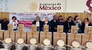 Fortalece DIF estatal desayunadores escolares en pro de la ni&ntilde;ez poblana