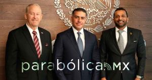 Recibe Harfuch a Kash Patel, director del FBI