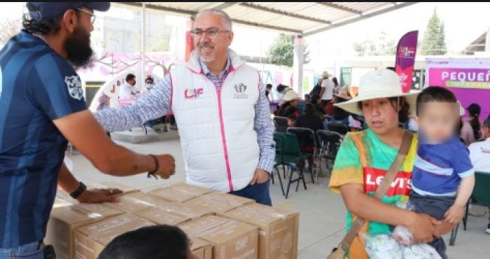 Mejora DIF Puebla Capital la nutrici&oacute;n de ni&ntilde;as y ni&ntilde;os de San Miguel Espejo