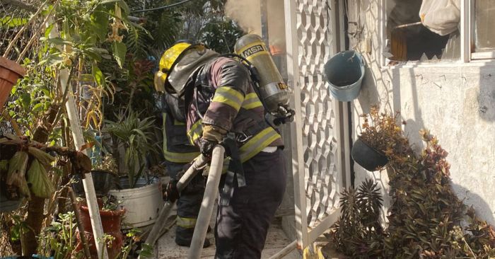 Muere un hombre durante incendio en Fuentes de San Bartolo